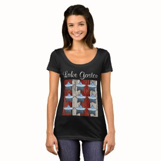 Lake Gaston Patriotic Shirt